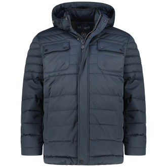 Wattierter Parka, wind- und wasserabweisend dunkelblau_491 | 3XL