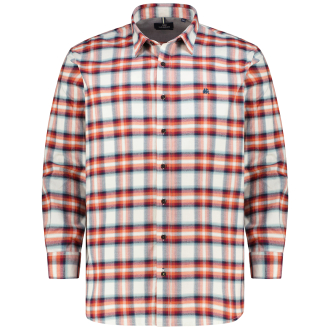 Freizeithemd aus Baumwoll-Flanell orange_966 | 3XL