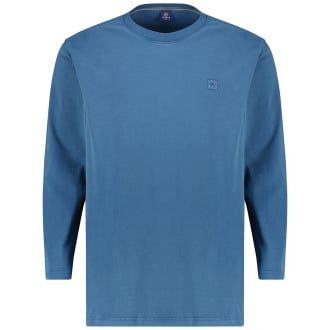 Longsleeve aus Baumwolle petrol_451 | 5XL