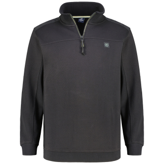 Sweatshirt aus Baumwollmischung schwarz_290 | 3XL