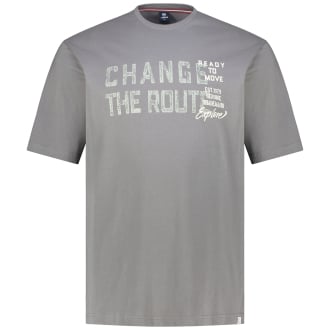 T-Shirt mit Print grau_277 | 3XL