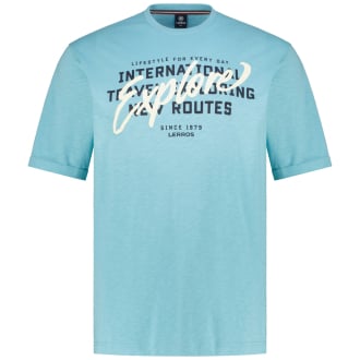 T-Shirt mit Print türkis_456 | 3XL