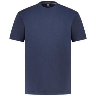 Basic T-Shirt mit Biobaumwolle blau_485 | 3XL