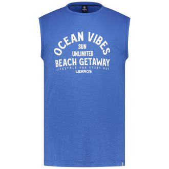 T-Shirt mit Print blau_435 | 3XL