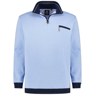 Sweatshirt "Stay Fresh", bügelfrei hellblau_621 | 3XL