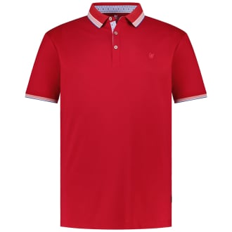 Funktions-Poloshirt mit Stretch, atmungsaktiv rot_373 | 3XL