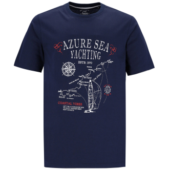 T-Shirt mit Print marine_609 | 3XL