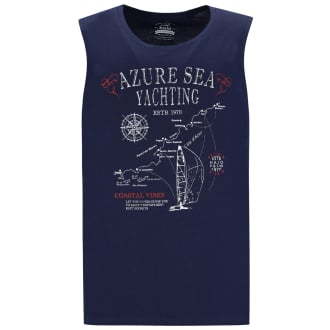 Tanktop mit Print marine_609 | 3XL