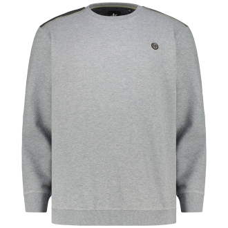 Sweatshirt "Stay Fresh", bügelfrei mittelgrau_104 | 4XL