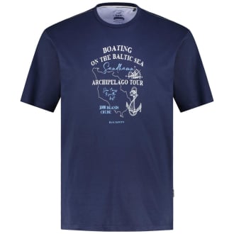 T-Shirt mit Print marine_609 | 3XL