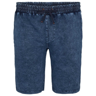 Shorts im Stonewashed-Look dunkelblau_0585 | 3XL