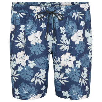 Badeshorts mit Allover-Print blau_0930 | 3XL