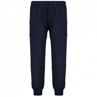Lange Pyjamahose aus Baumwolle, bügelfrei dunkelblau_630 | 60/62