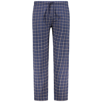 Lange Pyjamahose aus Baumwoll-Jersey mittelblau_665 | 58