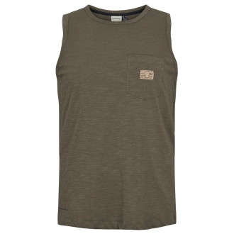 Tanktop mit Brusttasche oliv_0659 | 5XL