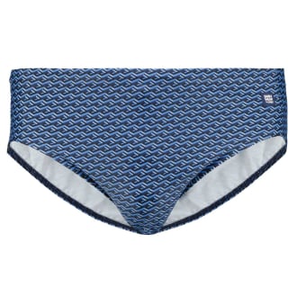 Badeslip mit Allover-Print royalblau_668/44 | 3XL