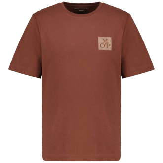 T-Shirt mit Logo-Print braun_779 | 3XL