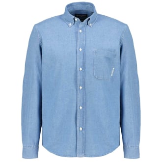 Jeanshemd aus Biobaumwolle jeansblau_M80 | 3XL