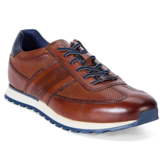 Sneaker mit Reißverschluss cognac_6300 | 43