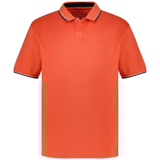 Poloshirt mit Elasthan orange_661 | 5XL