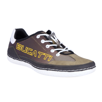 Sneaker mit elastischen Schnürsenkeln oliv_7100 | 45