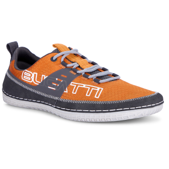 Sneaker mit elastischen Schnürsenkeln orange_3311 | 43