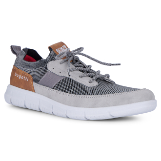 Sneaker mit elastischen Schnürsenkeln grau_1500 | 43