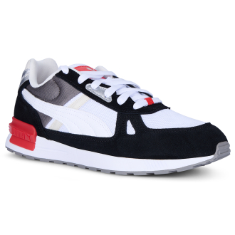 Sneaker mit Softfoam+ Einlegesohle rot/schwarz_32 | 43
