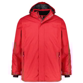 Wattierte Jacke, wasser- und winddicht rot_00400 | 3XL