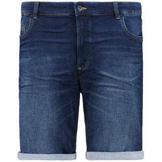 Jeans-Shorts mit Stretch dunkelblau_47 | W54