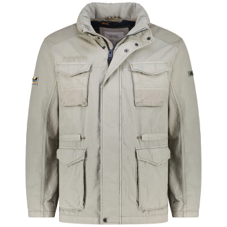 Parka mit Garment-Dye-Färbung oliv_31 | 68