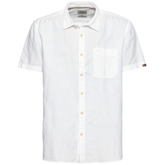 Freizeithemd aus Leinenmischung weiß_01 | 6XL