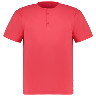 T-Shirt aus reiner Baumwolle rot_662 | 3XL