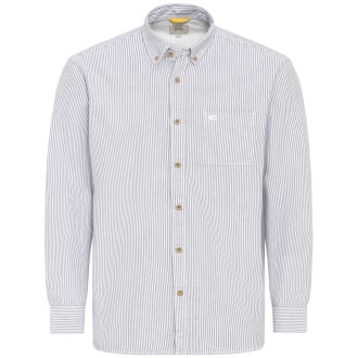 Freizeithemd aus Baumwolle dunkelgrau_88/34 | 3XL
