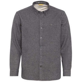 Flanellhemd aus Baumwolle grau_86 | 3XL