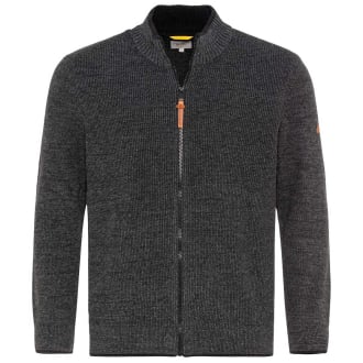 Strickjacke aus Baumwollmix anthrazit_88 | 3XL
