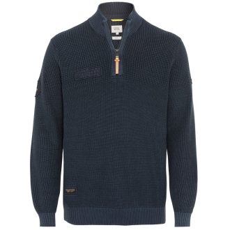 Sweatshirt im Troyer-Stil dunkelblau_47/400 | 3XL