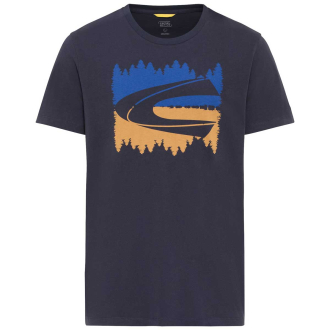 T-Shirt mit Print dunkelblau_47/400 | 3XL