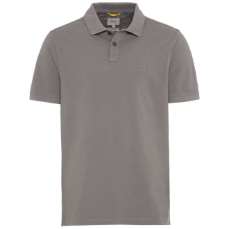 Poloshirt mit Garment-Dye-Färbung grau_06 | 3XL