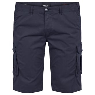 Stretch-Bermudas im Cargo-Stil dunkelblau_0580 | W44
