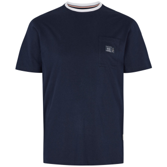 T-Shirt mit Brusttasche dunkelblau_0580 | 3XL