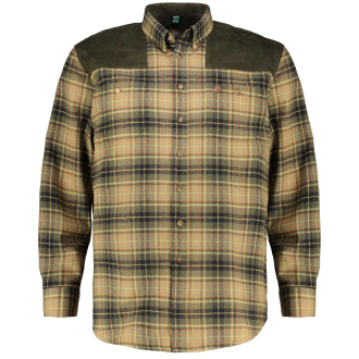Jagdhemd aus Baumwolle khaki_25 | 7XL