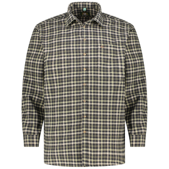 Jagdhemd aus Baumwolle oliv_55 | 3XL