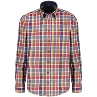 Kariertes Freizeithemd blau/rot_450/4050 | XXL