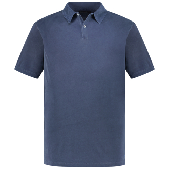 Poloshirt mit Garment-Dye-Färbung marine_898 | 3XL