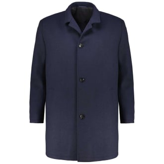 Wollmantel mit Stretch dunkelblau_390 | 62