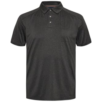 Funktions-Poloshirt, atmungsaktiv und schnelltrocknend dunkelgrau_0090 | 5XL