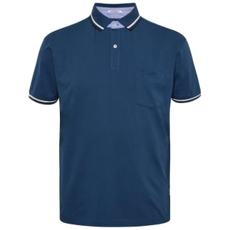 Poloshirt mit Stretch petrol_0575 | 6XL