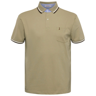Poloshirt mit Stretch braun_0732 | 3XL