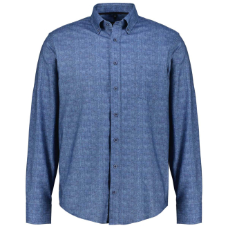Freizeithemd aus Biobaumwolle blau_100 | XXL